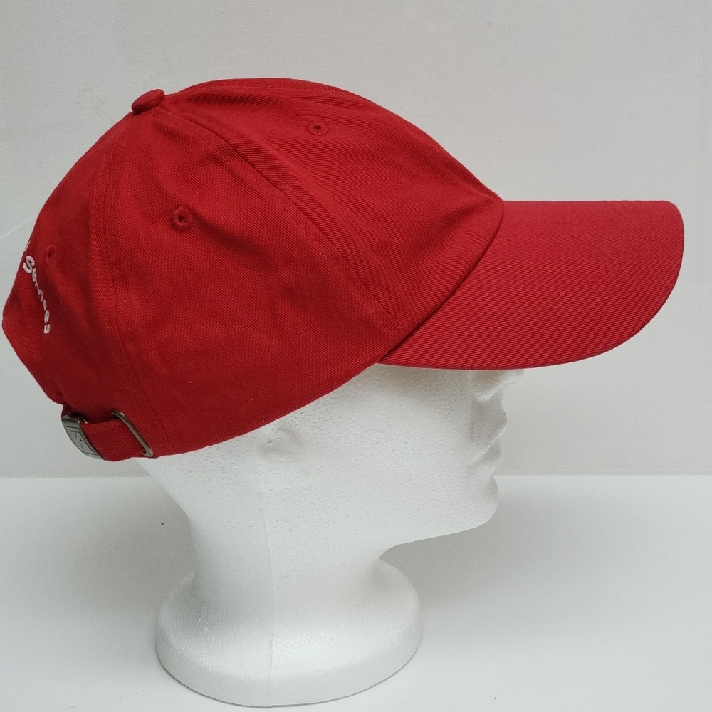 Red Audi Financial Services Strapback View 2